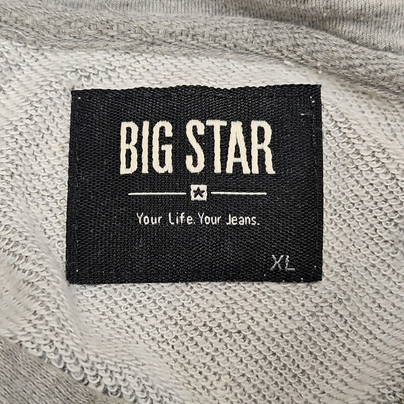 Big Star Gray Oversized Hoodie - Picture 4 of 5